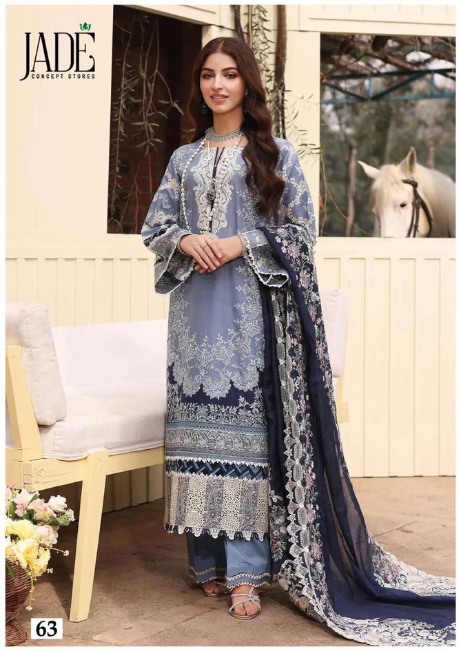 Chevron Vol 7 By Jade Pure Lawn Cotton Pakistani Dress Material Wholesale Shop In Surat
